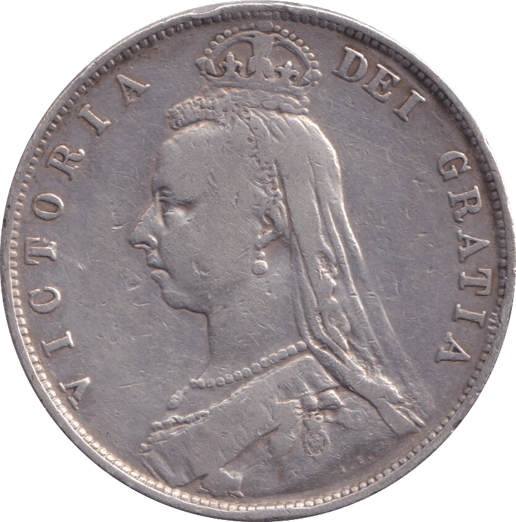 1887 HALFCROWN ( VF ) - HALFCROWN - Cambridgeshire Coins