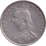 1887 HALFCROWN ( VF ) - HALFCROWN - Cambridgeshire Coins