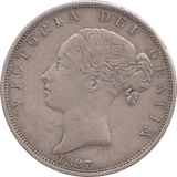 1887 HALFCROWN ( VF ) - HALFCROWN - Cambridgeshire Coins
