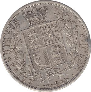 1887 HALFCROWN ( VF ) - HALFCROWN - Cambridgeshire Coins