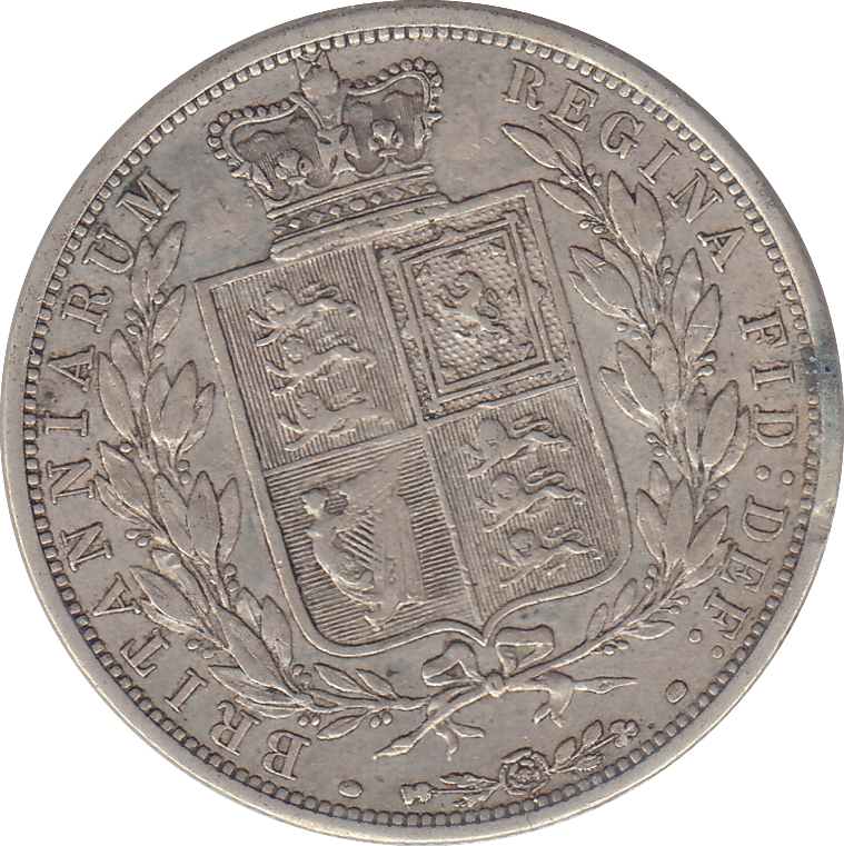 1887 HALFCROWN ( VF ) - HALFCROWN - Cambridgeshire Coins