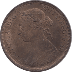 1887 HALFPENNY ( BU ) - Halfpenny - Cambridgeshire Coins