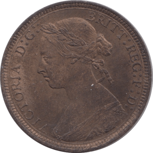 1887 HALFPENNY ( BU ) - Halfpenny - Cambridgeshire Coins