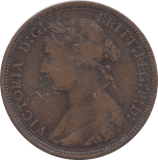 1887 HALFPENNY ( GF ) - HALFPENNY - Cambridgeshire Coins