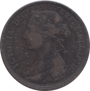 1887 HALFPENNY ( GF ) - HALFPENNY - Cambridgeshire Coins