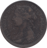 1887 HALFPENNY ( GF ) - HALFPENNY - Cambridgeshire Coins