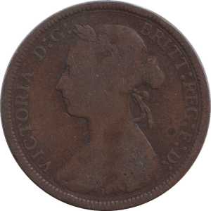 1887 HALFPENNY ( NF ) - HALFPENNY - Cambridgeshire Coins