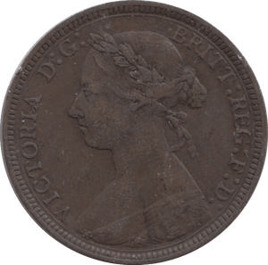 1887 HALFPENNY ( VF ) - Halfpenny - Cambridgeshire Coins