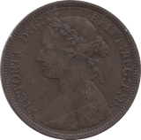 1887 HALFPENNY ( VF ) - Halfpenny - Cambridgeshire Coins