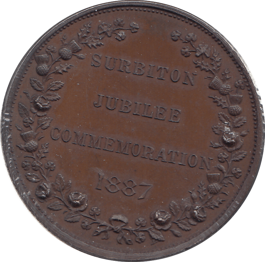 1887 JUBILEE MEDALLION EMPRESS OF INDIA F87 - MEDALS & MEDALLIONS - Cambridgeshire Coins