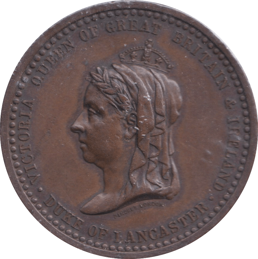 1887 MEDALLION GOLDEN JUBILEE OF QUEEN VICTORIA - MEDALS & MEDALLIONS - Cambridgeshire Coins