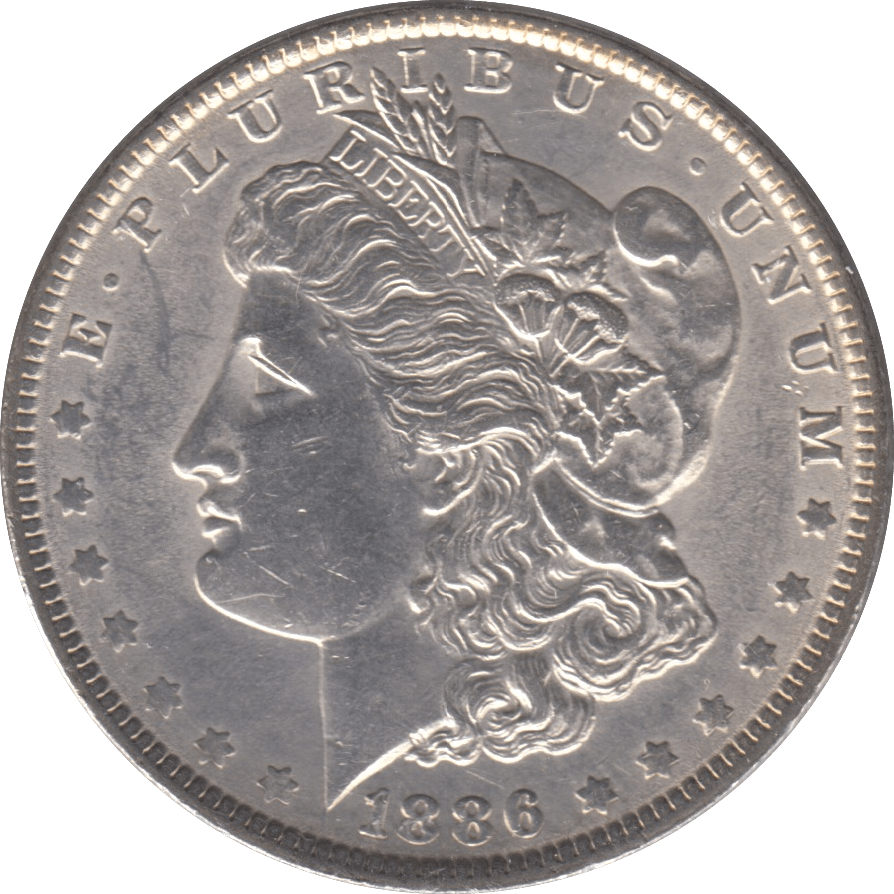 1887 MORGAN DOLLAR USA PHILADELPHIA MINT - WORLD COINS - Cambridgeshire Coins