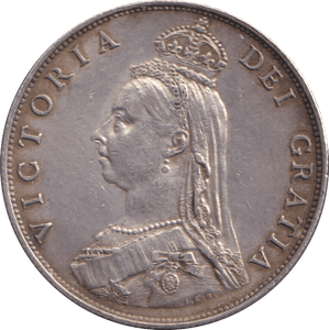 1887 ONE FLORIN ( EF ) - FLORIN - Cambridgeshire Coins