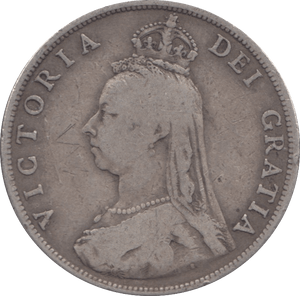 1887 ONE FLORIN ( FINE ) - FLORIN - Cambridgeshire Coins