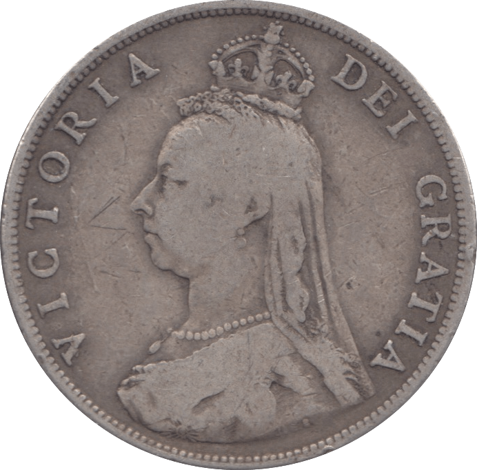 1887 ONE FLORIN ( FINE ) - FLORIN - Cambridgeshire Coins