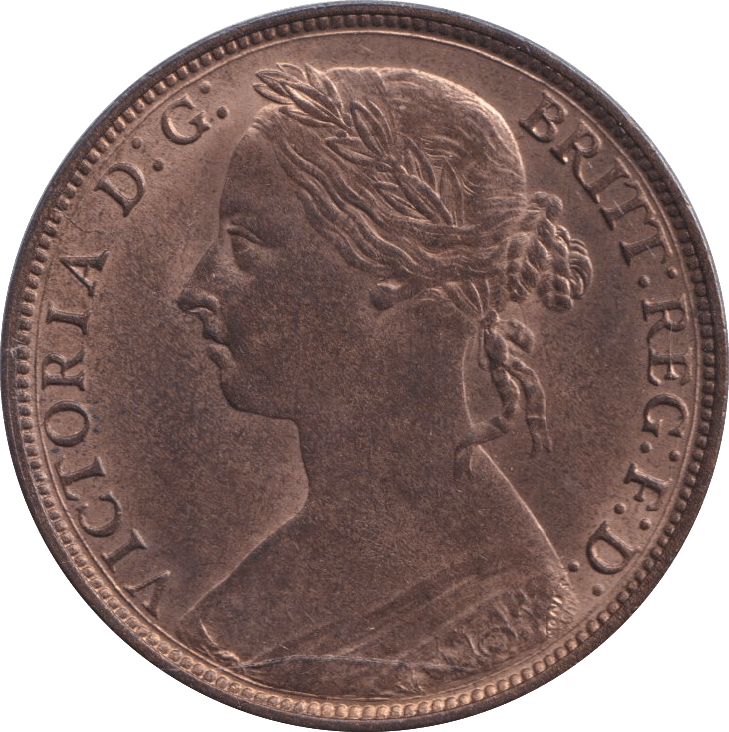 1887 PENNY ( BU ) - PENNY - Cambridgeshire Coins