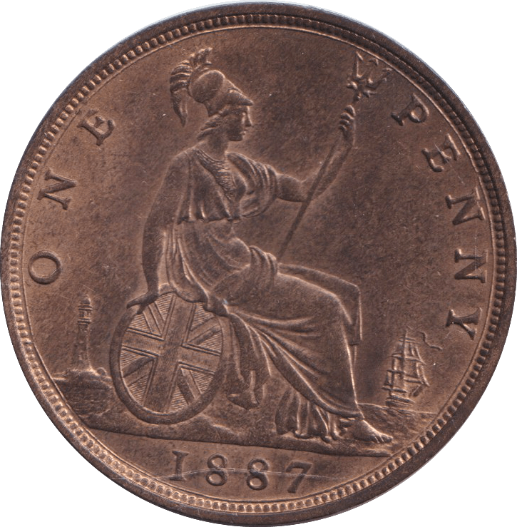 1887 PENNY ( BU ) - PENNY - Cambridgeshire Coins