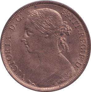 1887 PENNY ( UNC ) - PENNY - Cambridgeshire Coins