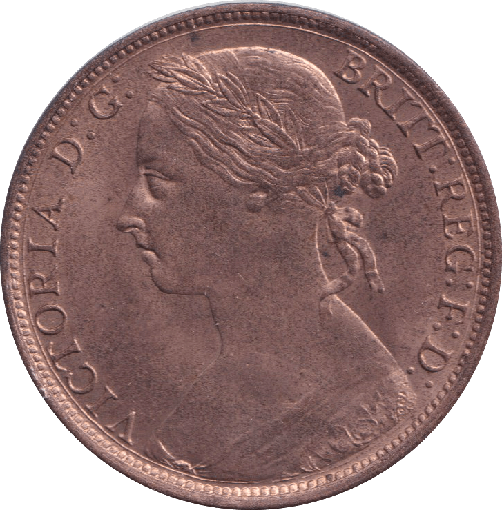 1887 PENNY ( UNC ) - PENNY - Cambridgeshire Coins