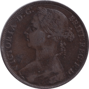 1887 PENNY ( VF ) - PENNY - Cambridgeshire Coins