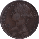 1887 PENNY ( VF ) - PENNY - Cambridgeshire Coins