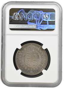 1887 PROOF HALFCROWN NGC PF 61 - NGC SILVER COINS - Cambridgeshire Coins