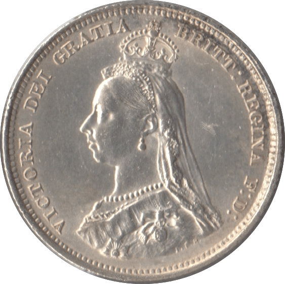 1887 SHILLING ( AUNC ) - SHILLING - Cambridgeshire Coins