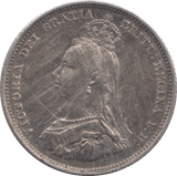 1887 SHILLING ( EF ) 1 - Shilling - Cambridgeshire Coins