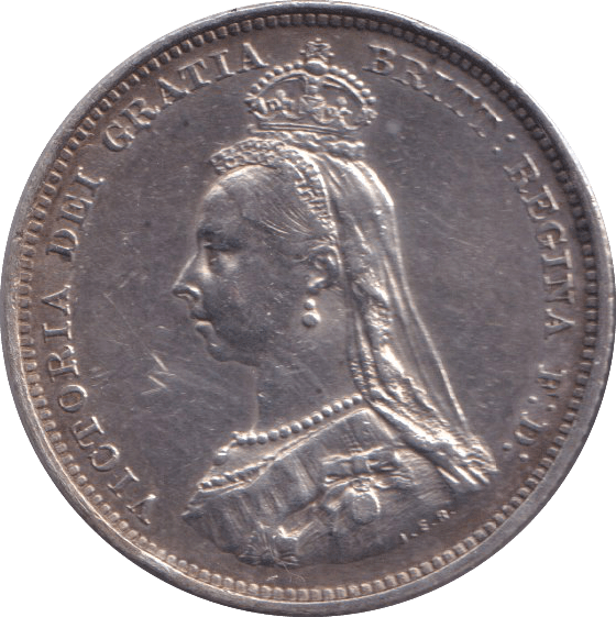 1887 SHILLING ( EF ) - Shilling - Cambridgeshire Coins