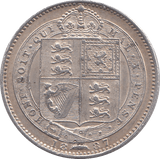 1887 SHILLING ( EF ) - Shilling - Cambridgeshire Coins