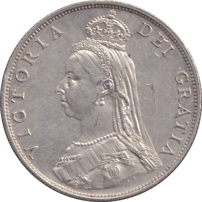 1887 SHILLING ( EF ) - SHILLING - Cambridgeshire Coins