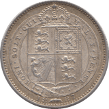 1887 SHILLING ( EF ) - Shilling - Cambridgeshire Coins