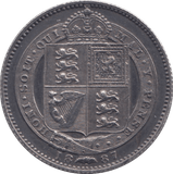 1887 SHILLING ( EF ) - Shilling - Cambridgeshire Coins