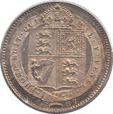1887 SHILLING (EF) - SHILLING - Cambridgeshire Coins