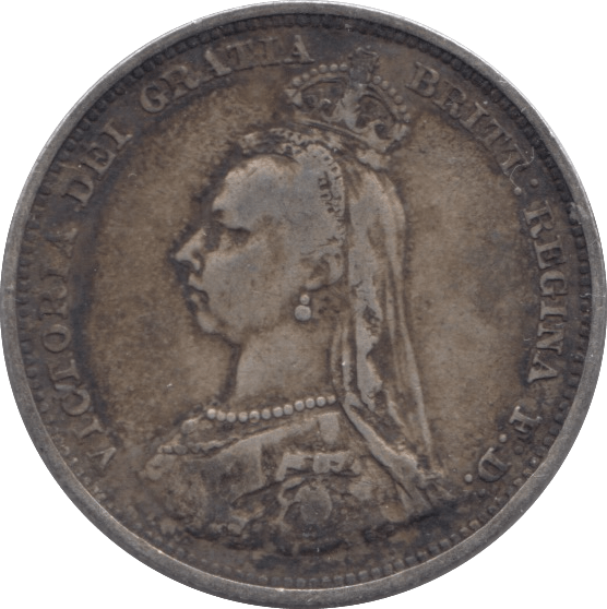 1887 SHILLING ( GF ) - Shilling - Cambridgeshire Coins