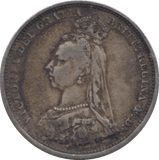 1887 SHILLING ( GF ) - Shilling - Cambridgeshire Coins