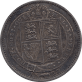 1887 SHILLING ( GF ) - Shilling - Cambridgeshire Coins