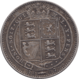 1887 SHILLING ( GF ) - Shilling - Cambridgeshire Coins