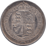 1887 SHILLING ( GF ) - SHILLING - Cambridgeshire Coins