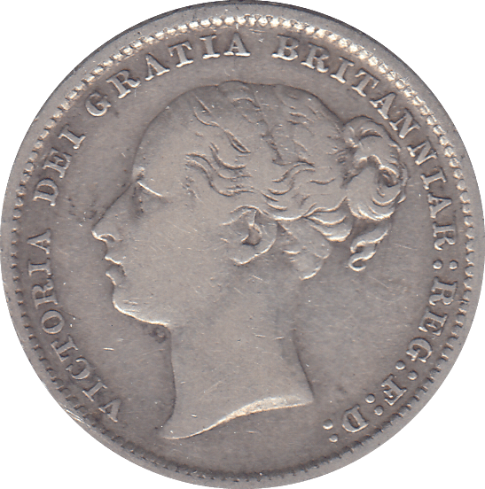 1887 SHILLING ( GF ) - SHILLING - Cambridgeshire Coins