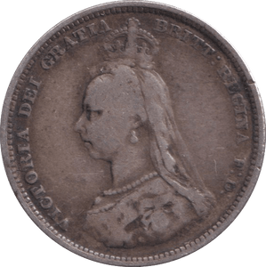 1887 SHILLING ( GF ) - Shilling - Cambridgeshire Coins