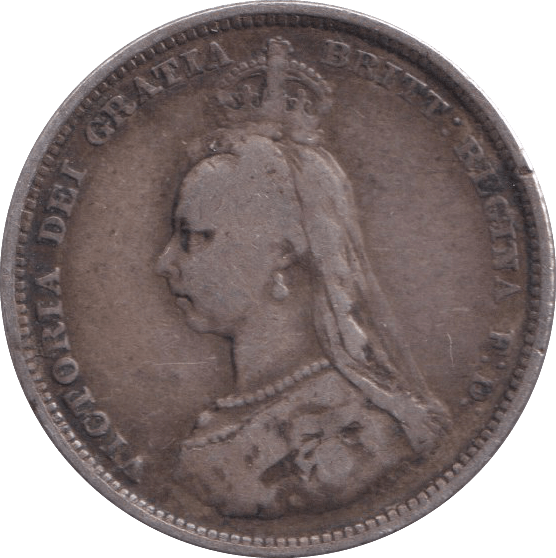 1887 SHILLING ( GF ) - Shilling - Cambridgeshire Coins