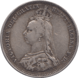 1887 SHILLING ( GF ) - Shilling - Cambridgeshire Coins