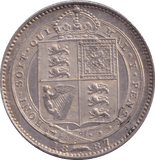 1887 SHILLING ( GVF ) - SHILLING - Cambridgeshire Coins