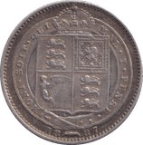 1887 SHILLING ( GVF ) - Shilling - Cambridgeshire Coins