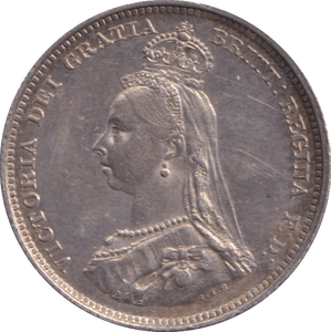1887 SHILLING ( GVF ) - SHILLING - Cambridgeshire Coins