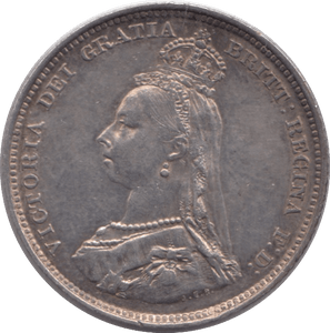 1887 SHILLING ( GVF ) - Shilling - Cambridgeshire Coins