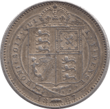 1887 SHILLING ( GVF ) - Shilling - Cambridgeshire Coins