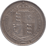 1887 SHILLING ( GVF ) - Shilling - Cambridgeshire Coins