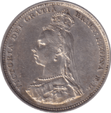 1887 SHILLING (GVF) - SHILLING - Cambridgeshire Coins